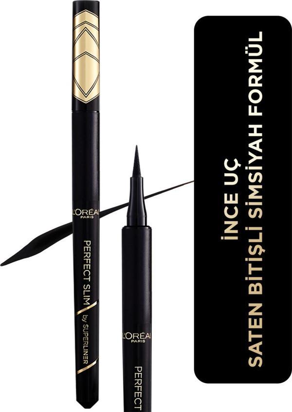 L'Oréal Paris Perfect Slim by Superliner Siyah Eyeliner - Image 1