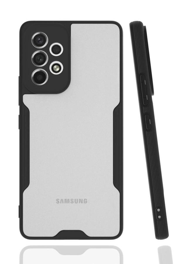 Samsung Galaxy A53 5G Kılıf Platin Silikon - Siyah - Image 1