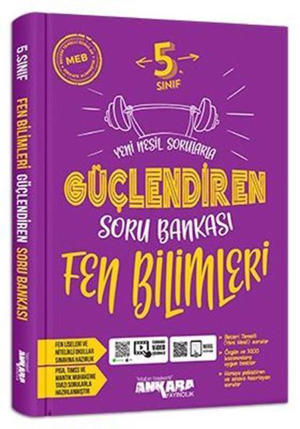 Ankara Yayınları 5. Sınıf Fen Bilimleri Güçlendiren Soru Bankası 2021-2022 - Ankara Yayıncılık - Image 1