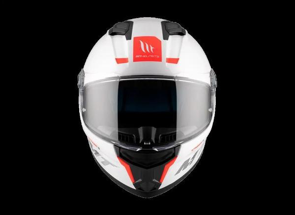 KASK MT STINGER A0 PARLAK BEYAZ - Image 1