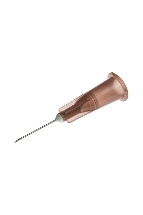 Steril ince kahverengi enjektör iğne ucu 70506  26 gr 100 Adet - Image 1