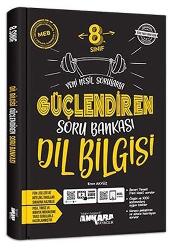 Ankara Yayınları 8. Sınıf Lgs Dil Bilgisi Güçlendiren Soru Bankası 2021-2022 - Ankara Yayıncılık - Image 1