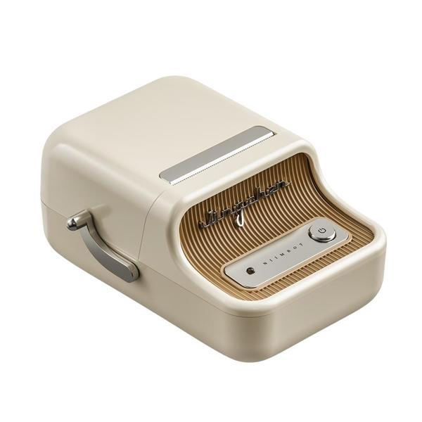 Niimbot B21 Pro Bluetooth Taşınabilir Termal Etiket Yazıcı - Krem (300DPI) - Image 1