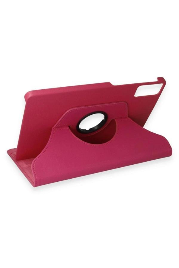 Xiaomi Redmi Pad SE 4G Kılıf 360 Tablet Deri Kılıf - Pembe - Image 1