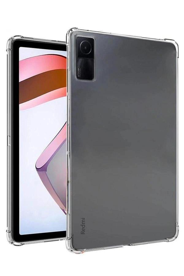 Xiaomi Redmi Pad SE Kılıf Anti Şeffaf Tablet Silikon - Şeffaf - Image 1