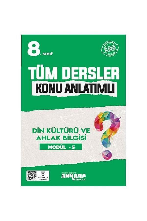 Ankara Yayınları 8. Sınıf Lgs Tüm Dersler Konu Modül 5 Din Kültürü 2021-2022 - Ankara Yayıncılık - Image 1