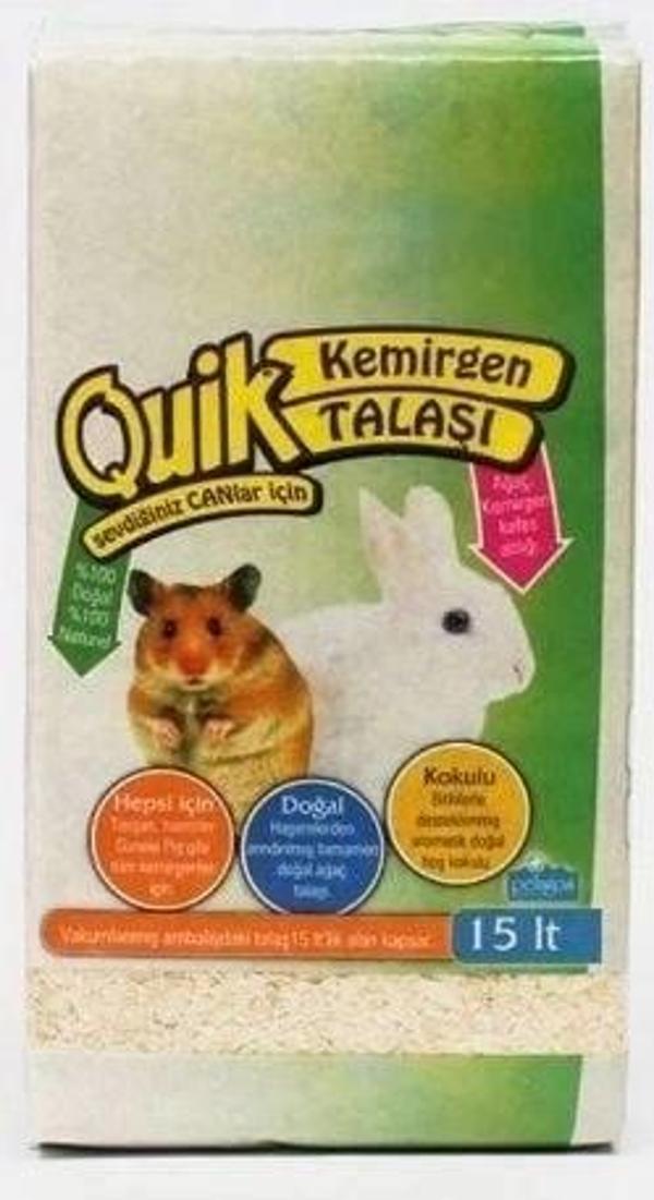 Quik Kemirgen Talaşı 15 Lt - Image 1