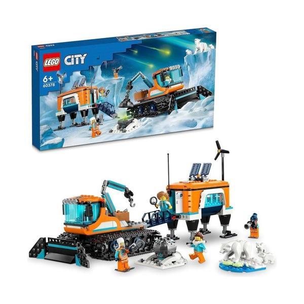 LEGO 60378  City Kutup Keşif Kamyonu ve Mobil Laboratuvarı  - Image 1