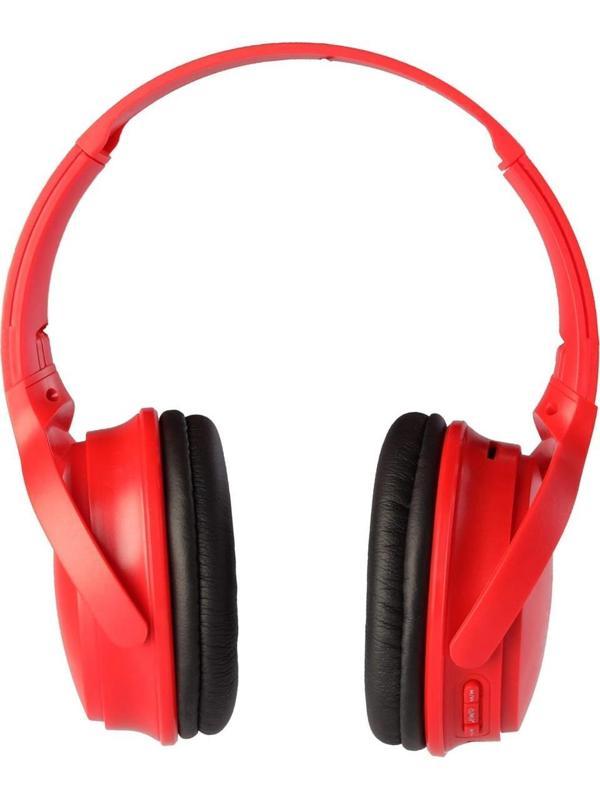 MF Product Acoustic 0236 Kulak Üstü Bluetooth Kulaklık Kırmızı - Image 1