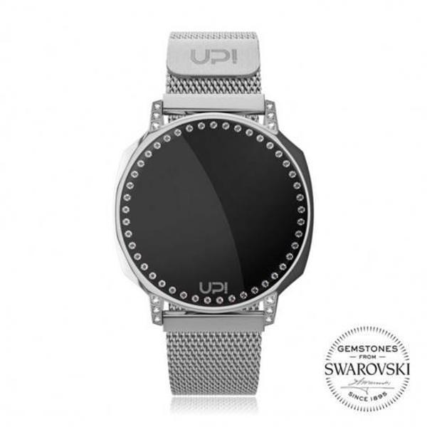 UPWATCH XT SWAN SİLVER SWAROSKİ TOPAZ KADIN KOL SAATİ - Image 1