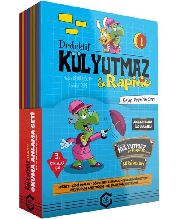 Arı Yayınları 3. Sınıf Dedektif Külyutmaz Ve Rafido 8 Kitap ( Okuma Anlama ) 2021-2022 - Arı Yayıncılık - Image 1