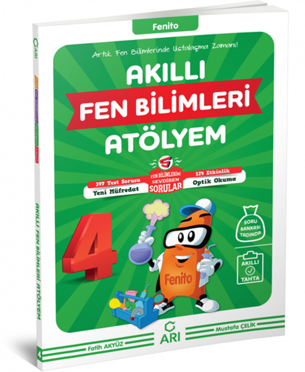 Arı Yayınları 4. Sınıf Fen Bilgisi Atölyem Soru Bankası 2021-2022 - Arı Yayıncılık - Image 1
