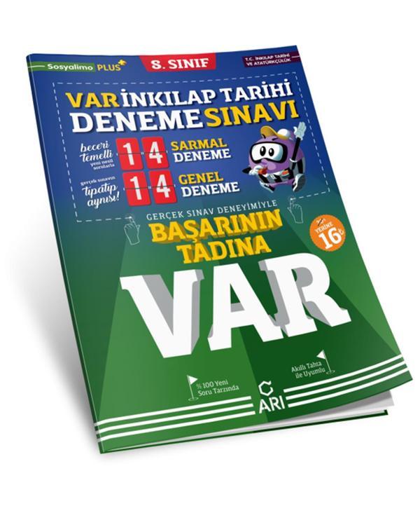 Arı Yayınları 8. Sınıf Lgs Var Sosyal Bilgiler Deneme 2021-2022 - Arı Yayıncılık - Image 1