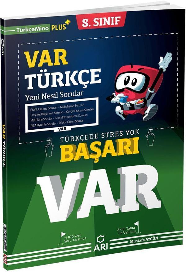 Arı Yayınları 8. Sınıf Lgs Var Türkçe Soru Bankası 2021-2022 - Arı Yayıncılık - Image 1