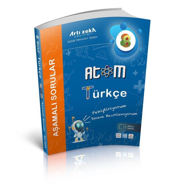 Artı Zeka Yayınları 8. Sınıf Lgs Türkçe Aşamalı Soru Bankası 0922 - Artı Zeka Yayınları - Image 1