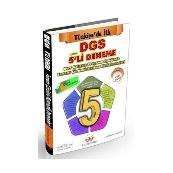 Atc Yayınları Dgs Matematik Çözümlü 5 Li Deneme - Atc Yayınları - Image 1