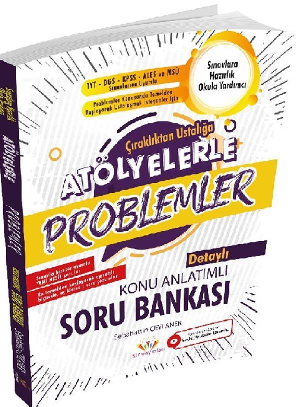 Atc Yayınları Tyt Msü Kpss Ales Dgs Atölyelerle Problemler Soru Bankası - Atc Yayınları - Image 1