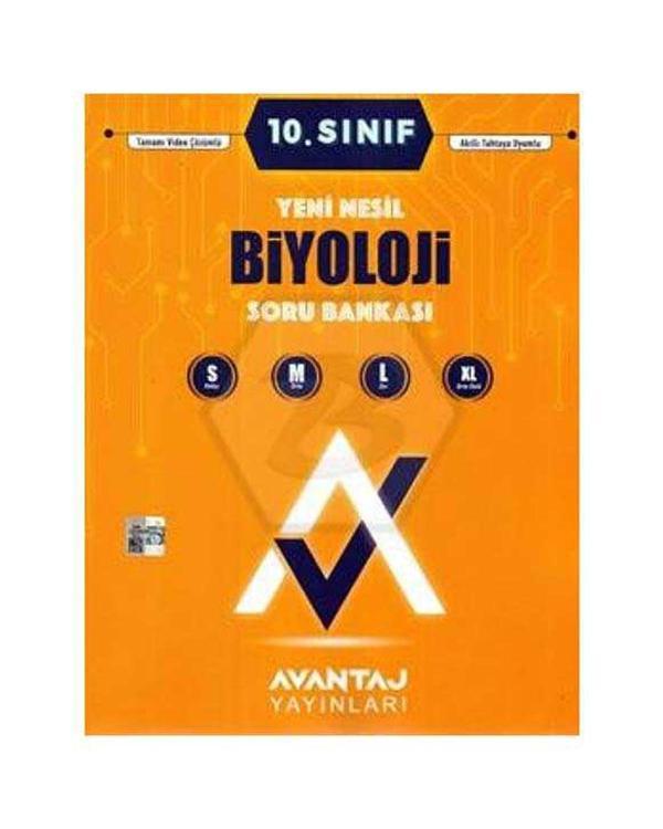 Avantaj Yayınları 10. Sınıf Biyoloji Soru Bankası 0922 - Avantaj Yayınları - Image 1