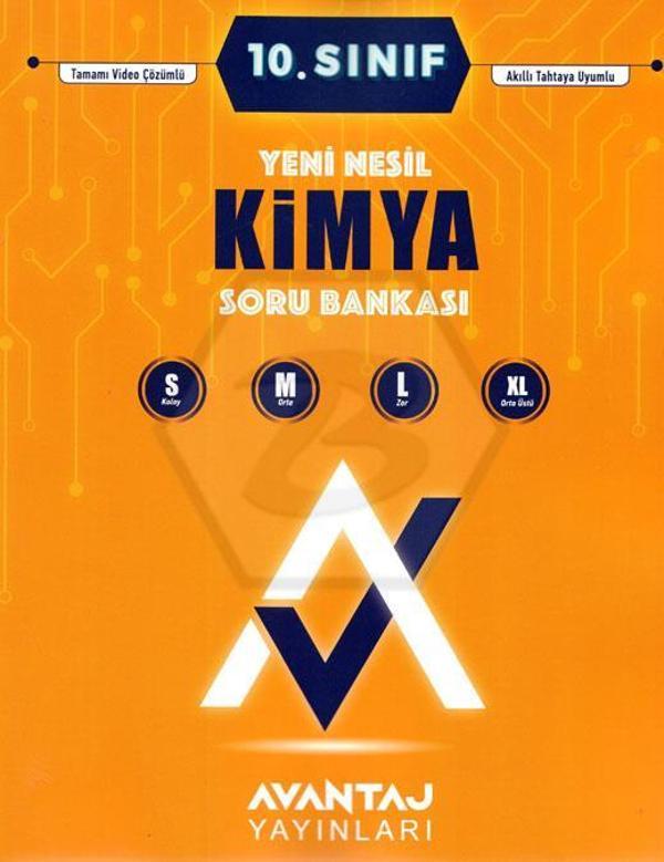 Avantaj Yayınları 10. Sınıf Kimya Soru Bankası 0922 - Avantaj Yayınları - Image 1