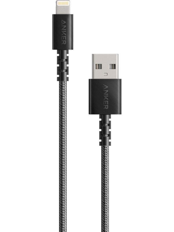 Anker PowerLine Select Plus 0.9 m Siyah USB to Lightning Hızlı Şarj Kablosu - Image 1