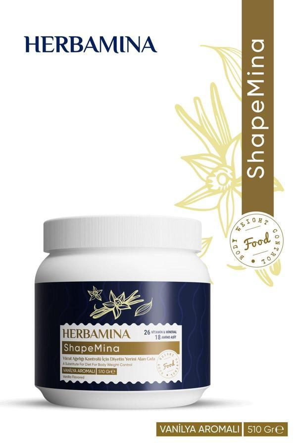 Shapemina Vücut Ağırlığı Kontrolü Için Diyet Yerini Alan Gıda - Vanilya Aromalı - Image 1