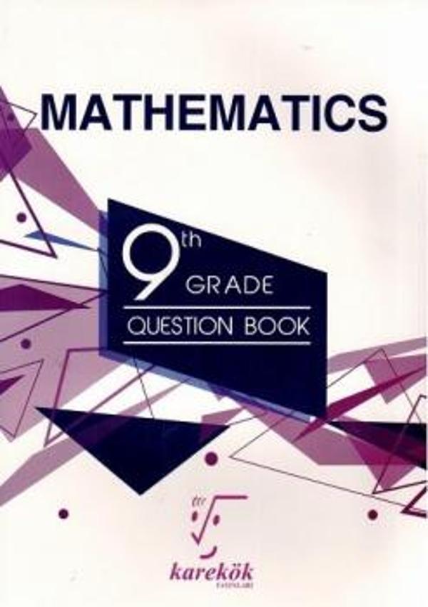 Karekök Yayınları 9Th Grade Mathematıcs Questıon Book - Karekök Eğitim Yayınları - Image 1