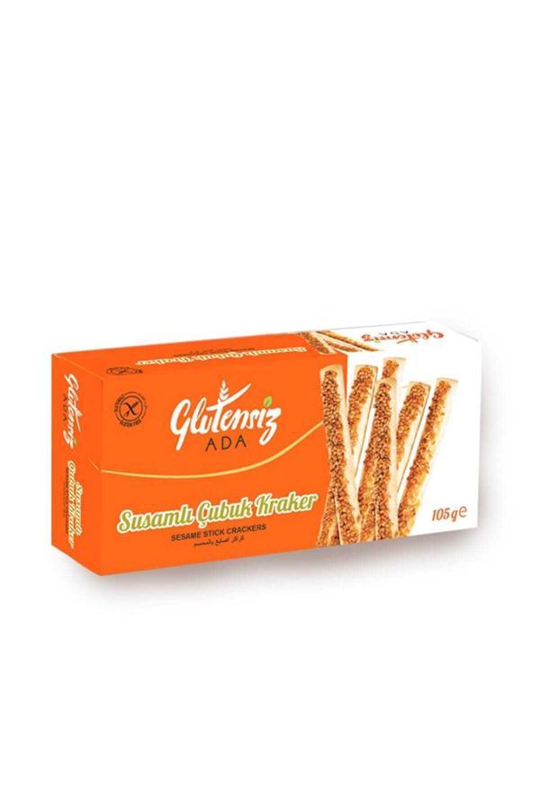Glutensiz Ada Glutensiz Susamlı Çubuk Kraker 105 Gr - Image 1