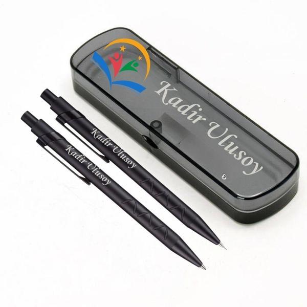 Kurumsal Logolu ve İsimli Kalem Seti | Şirketlere Özel Hediye - Image 1