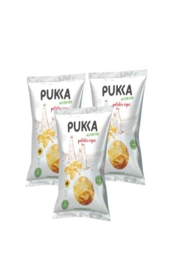 Pukka Glutensiz Vegan Gurme Patates Cips 3Adet (3X70Gr) - Image 1