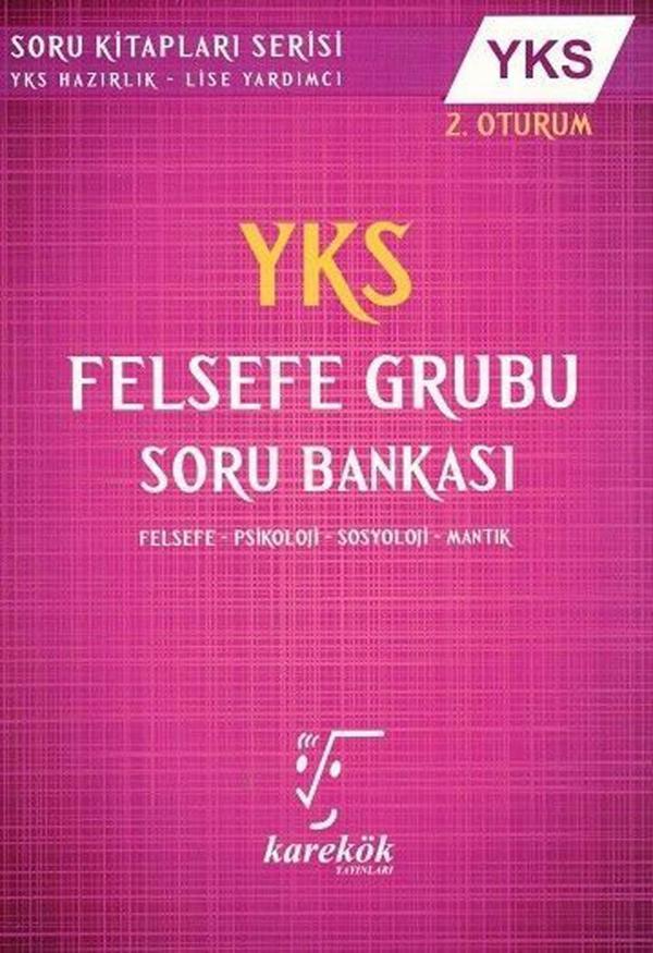 Karekök Yayınları Ayt Felsefe Grubu Soru Bankası - Karekök Eğitim Yayınları - Image 1