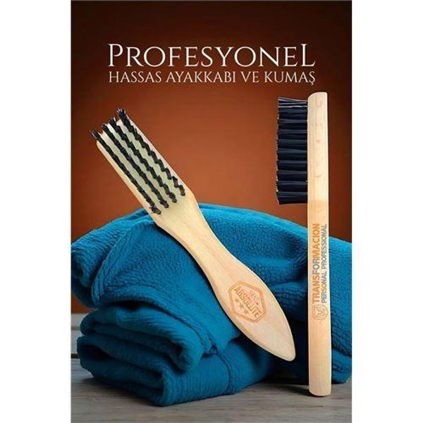 Nubuk Süet Paça Fırçası - Hassas Ayakkabılar İçin Profesyonel Fırça - Image 1