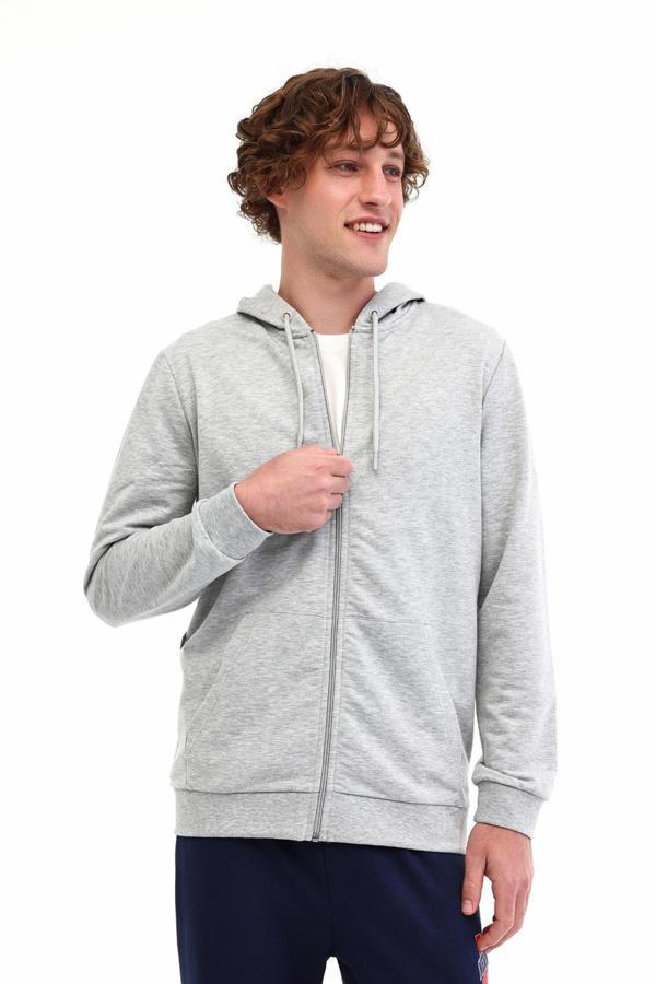 Kinetix Mb 18Sn87 5Pr Gri Erkek Eşofman Üstü - Image 1