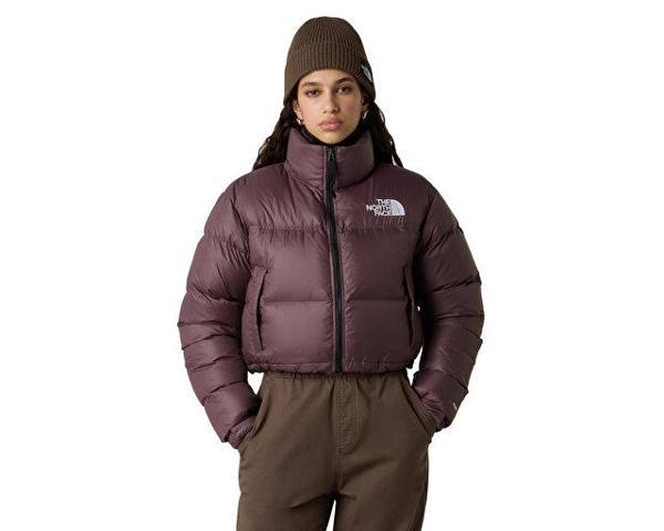 The North Face W Nuptse Short Jacket Kadın Outdoor Montu (700 Dolgu Kaz Tüyü) NF0A5GGEBQ71 Gri - Image 1