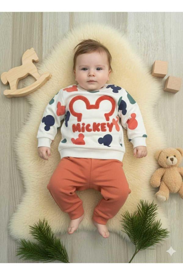 Mini Mundo Erkek Bebek 2Li Eşofman Takımı - Image 1