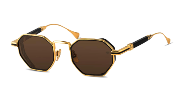 40 MİLLİON ZENITH ONE GLD M.BLK 620 G Erkek Güneş Gözlüğü - Image 1