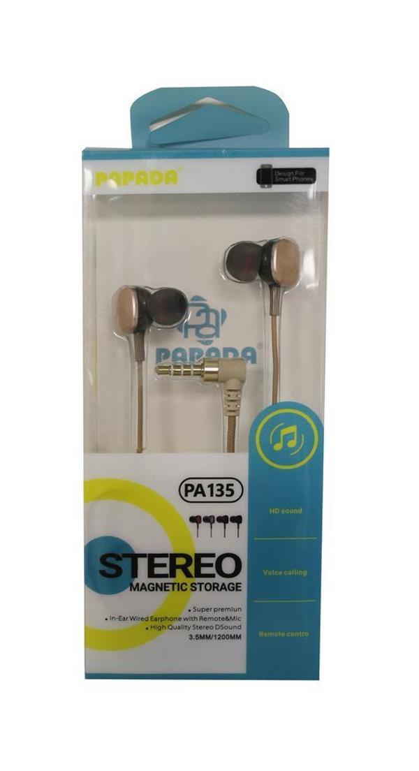 Megatech Papada PA135 Gold Renk Mikrofonlu Kulaklık - Image 1