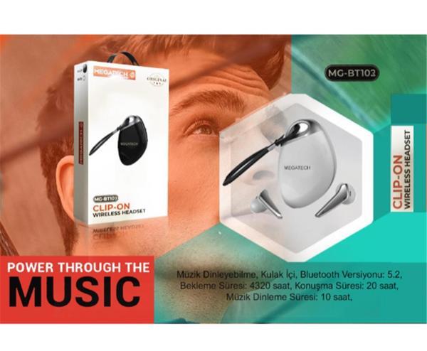 Megatech Mg-Bt101 true Bluetooth Earphone Kablosuz Kulaklık - Image 1