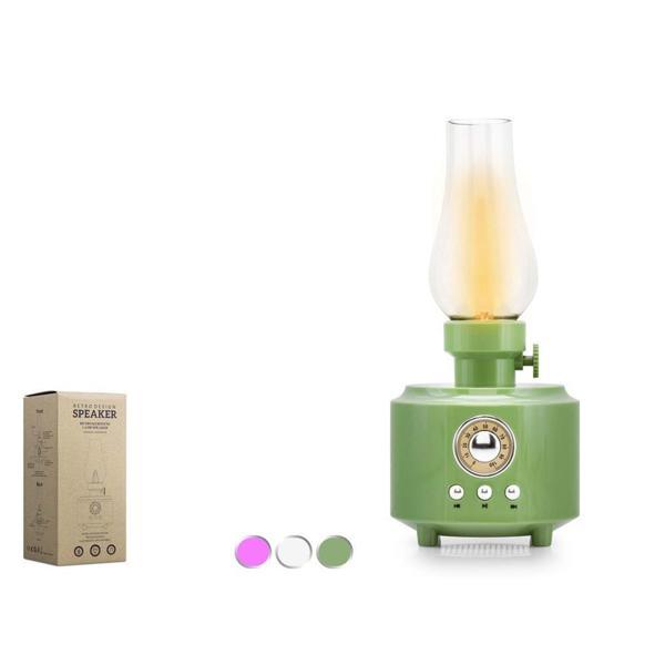 Hadron C210 Bluetooth Nostalji Gaz Lambası Speaker100-100-200MM - Image 1