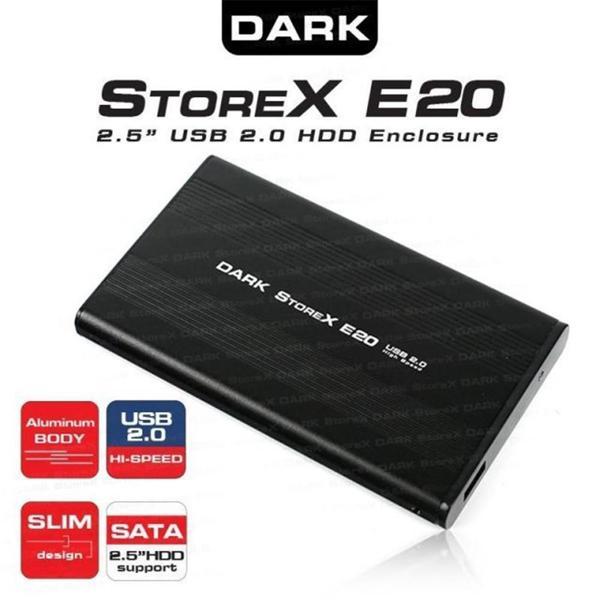 DARK DK-AC-DSE20 E20 2.5" USB 2.0 SATA SİYAH - Image 1