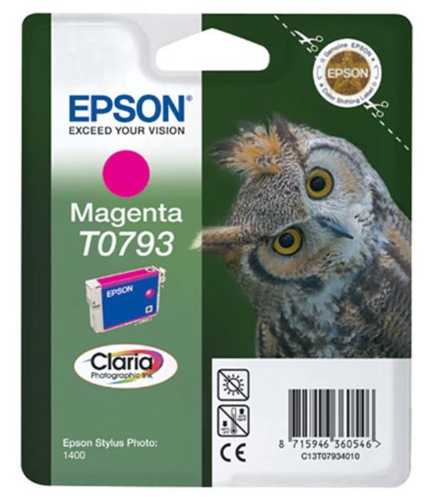 Epson 1400-P50 Magenta Kırmızı Mürekkep Kartuş T07934020 - Image 1