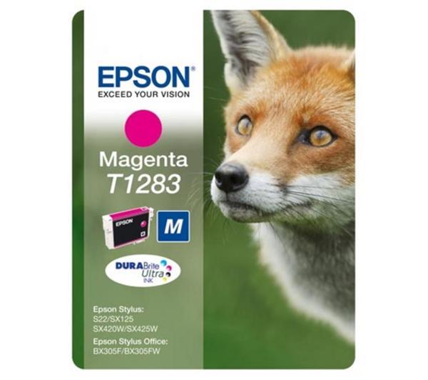 Epson BX305 SX125-425 Magenta Kırmızı Mürekkep Kartuş T12834022 - Image 1