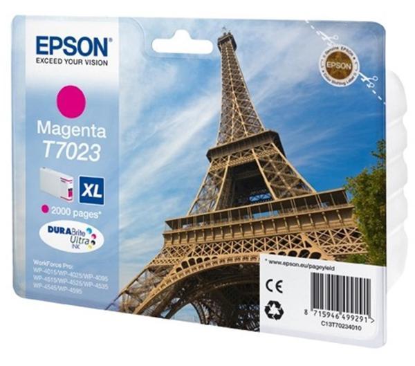 Epson T7023 Magenta Kırmızı 2.000 Sayfa Mürekkep Kartuş T70234010 - Image 1