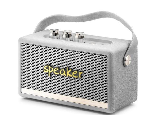 Hadron Beyaz Bluetooth Nostalji Speaker168 x 103 x 72 MM Hoparlör - Image 1