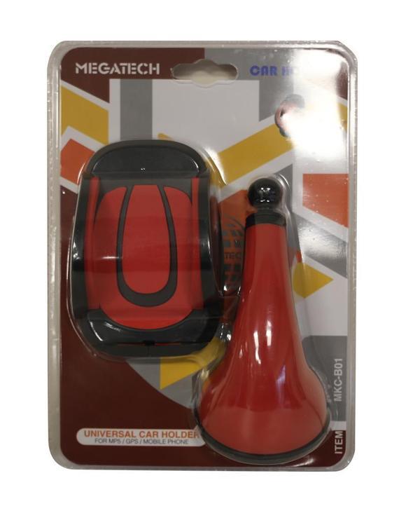 Megatech MKC-B02 Kırmızı Vakumlu Araç Tutucu - Image 1