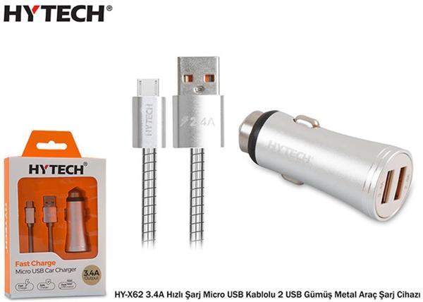 Hytech HY-X62 3.4A Hızlı Şarj Micro USB Kablolu 2 - Image 1