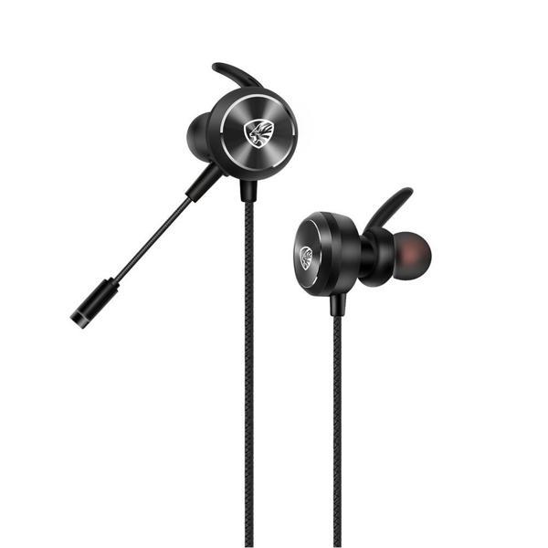 Hytech HY-GK3 3,5 Oyuncu Esnek Mikrofonlu Siyah Kulakiçi Kulaklık - Image 1