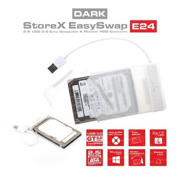 Dark DK-AC-DSE24U3 torex E24 2.5" USB 3.0 SATA - Image 1