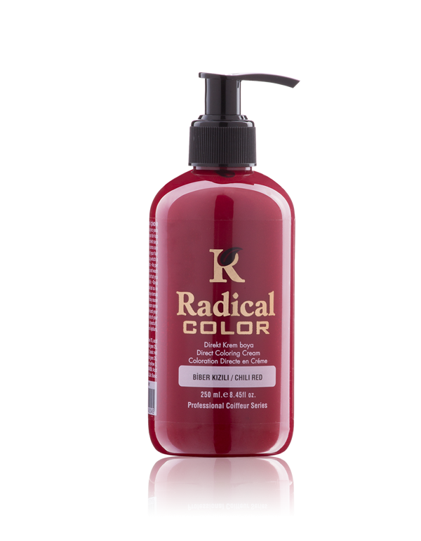 RADICAL COLOR SAÇ BOYASI 250ml  BİBER KIZILI - Image 1