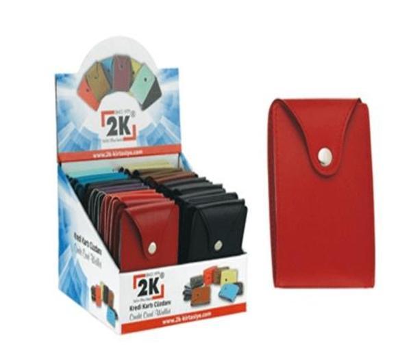 Kredi Kartlık Kartvizitlik Suni Deri 10 Yaprak - Image 1