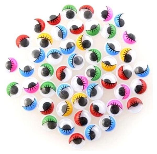 Vagon Oynar Göz Renkli 10Mm 120Li Poşette - 4 adet - Image 1